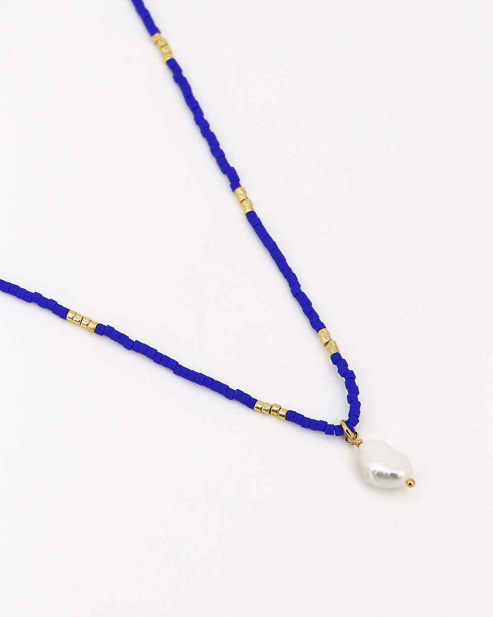Miyuki Summer necklace (pearl) 
