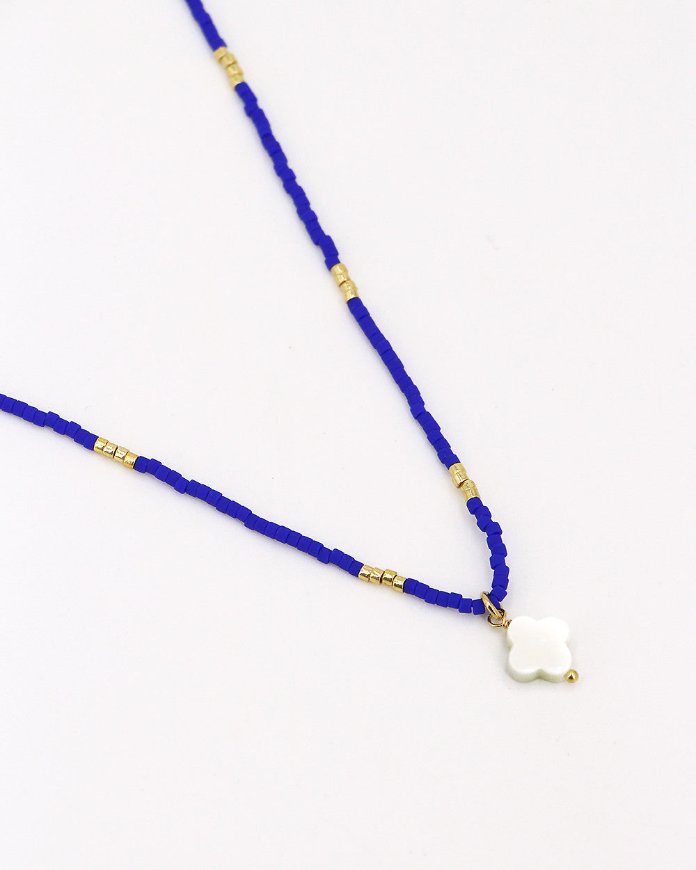 Miyuki Summer necklace (clover) 