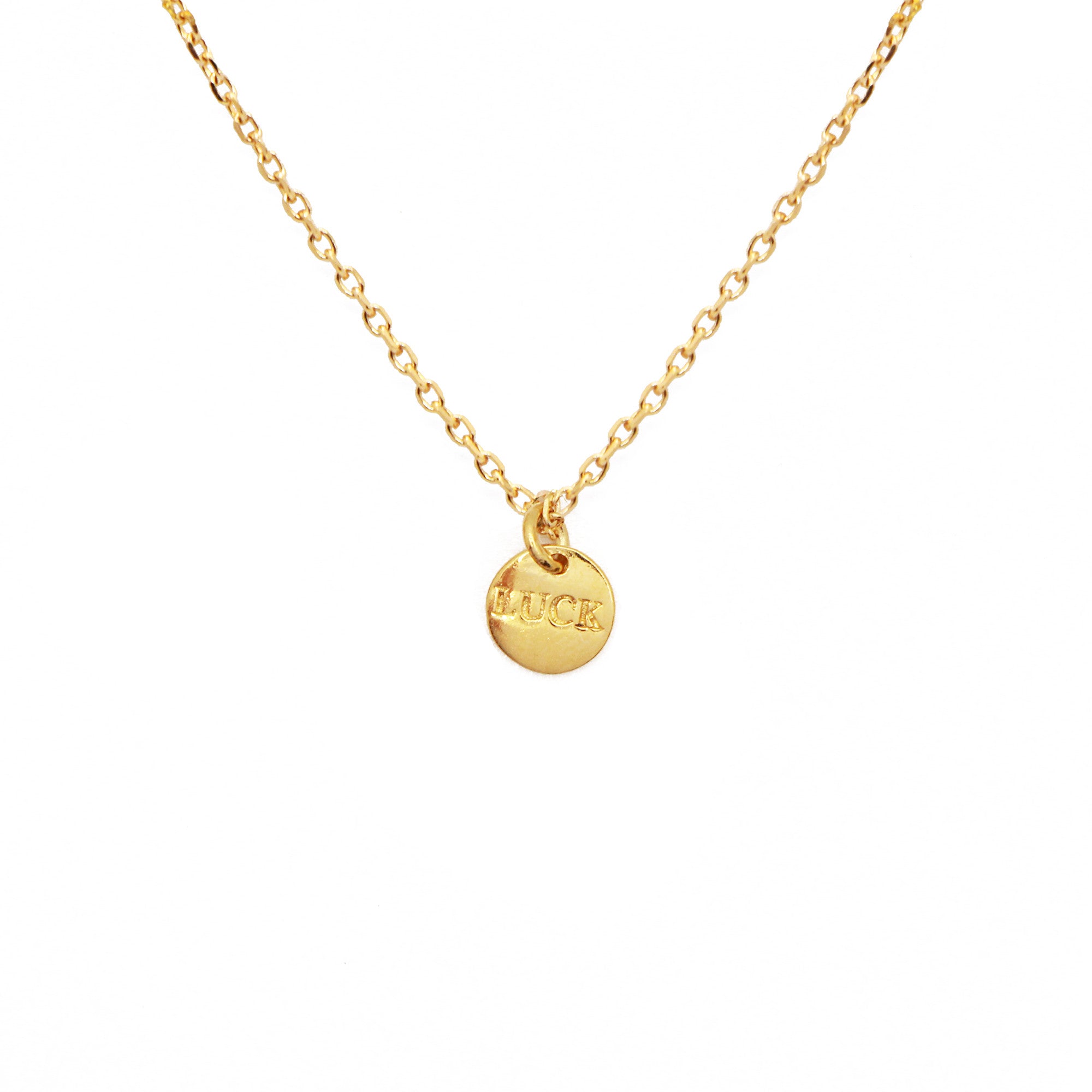 Luck charm necklace