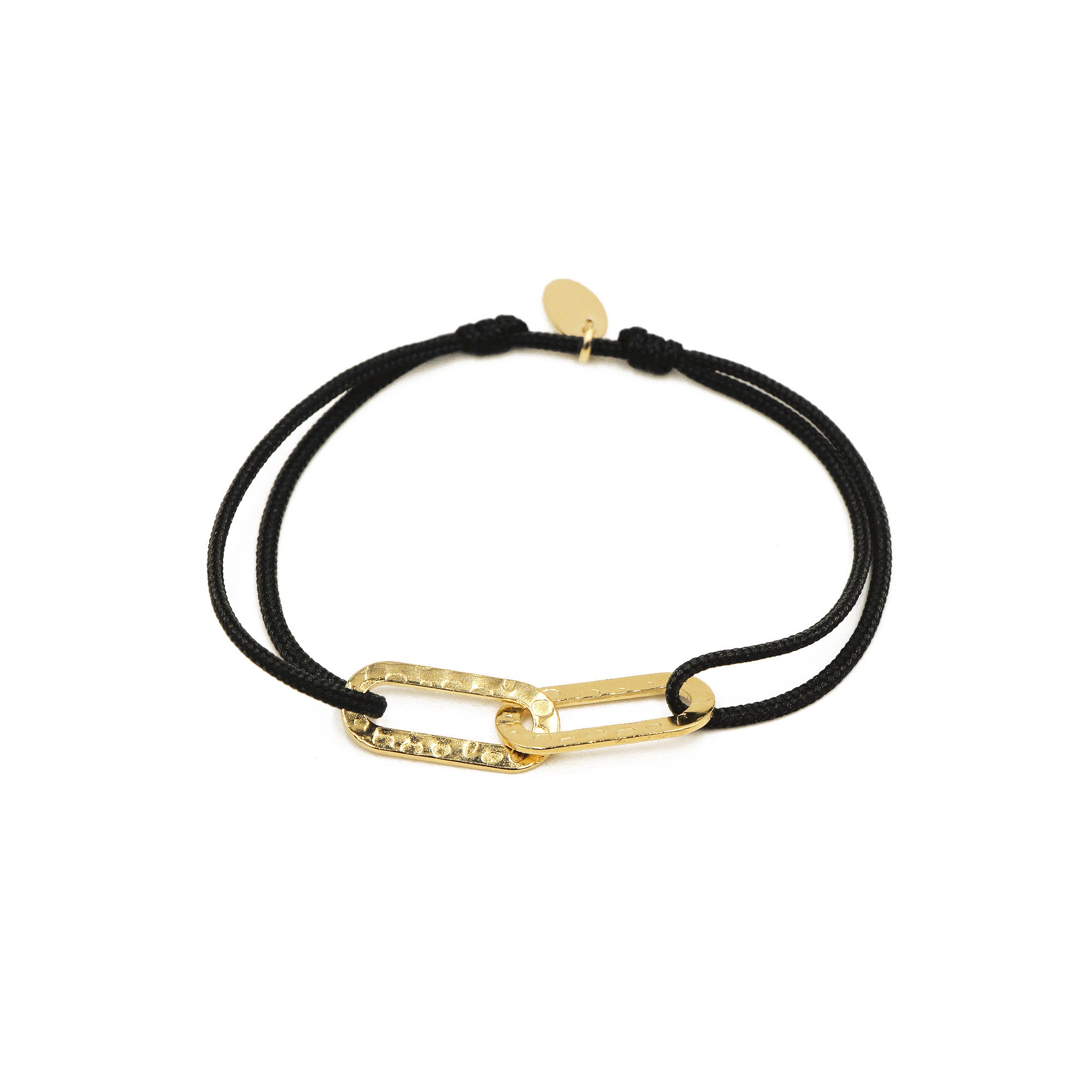 Livia link bracelet (black)
