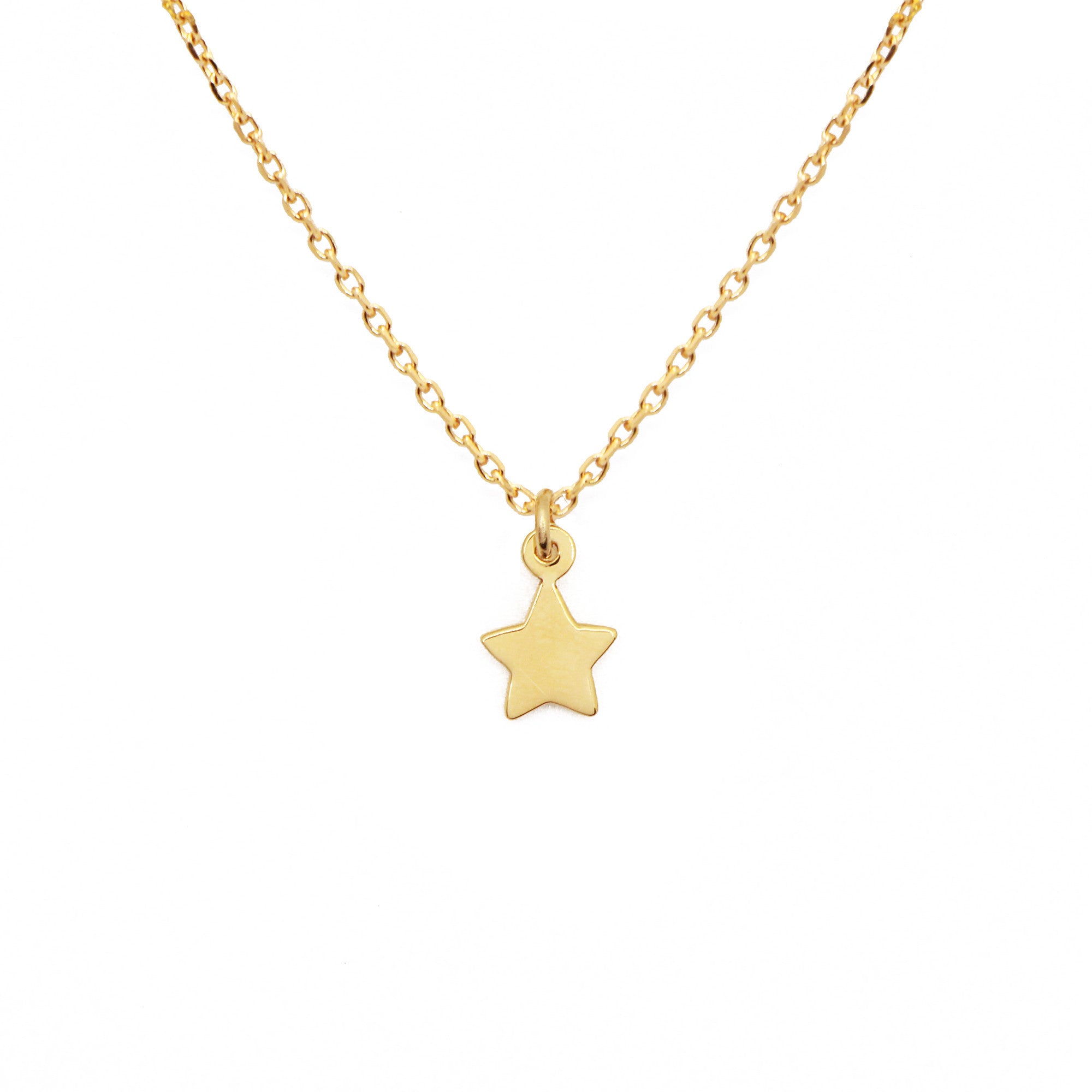 Star charm chain necklace