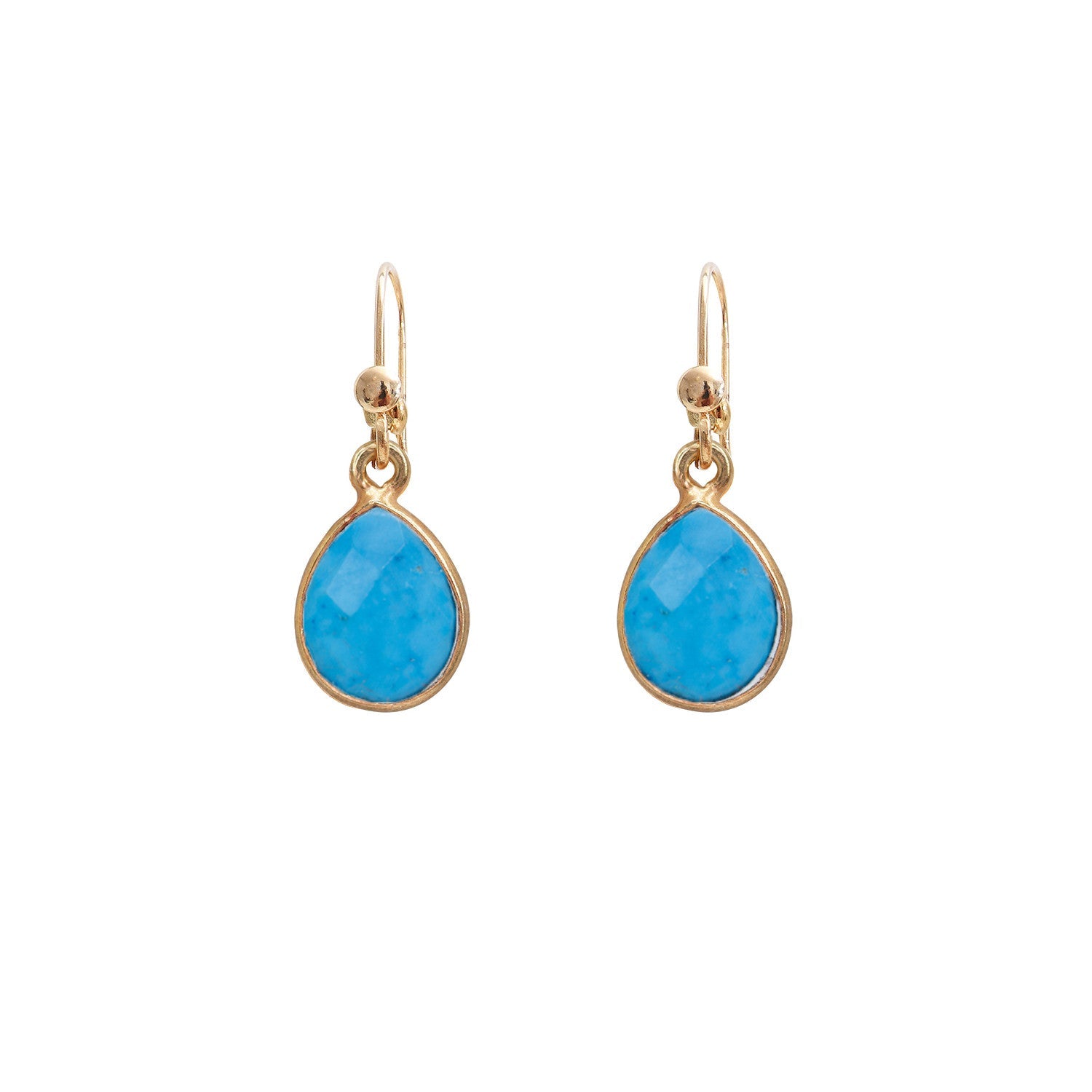 Boucles Color Stone turquoise